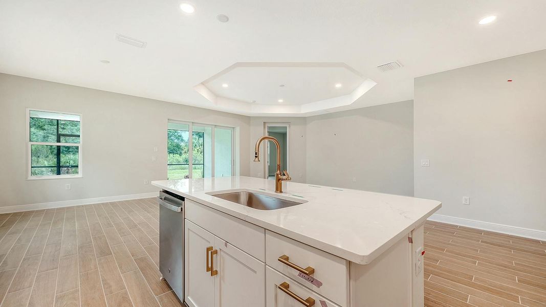 Furnished interior view inside a new home in Grand Park Real Estate and Homes for Sale in Sarasota, FL - Neal Communities, Sarasota (Image 12).