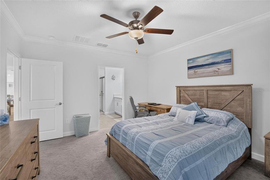 Furnished interior view inside a new home in Southshore Bay Active Adult, Wimauma (Image 47).