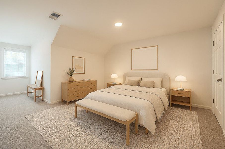 Furnished interior view inside a new home in Park Place, Shelbyville (Image 18).