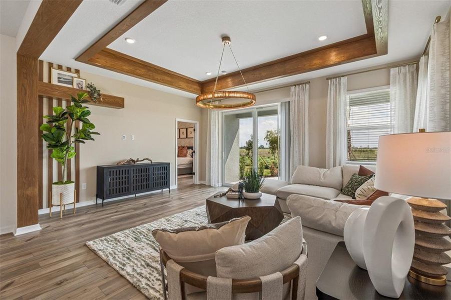 Furnished interior view inside a new home in Coasterra, Palmetto (Image 36).
