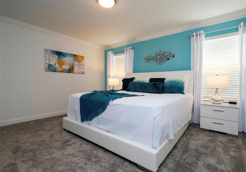 Furnished interior view inside a new home in , Kissimmee (Image 2).