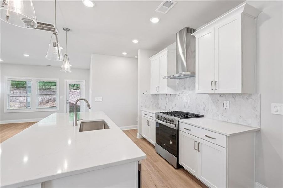 Furnished interior view inside a new home in Hemingway - Reserve Series, Cumming (Image 18). Furnished interior view inside a new home in Hemingway - Reserve Series, Cumming (Image 18).