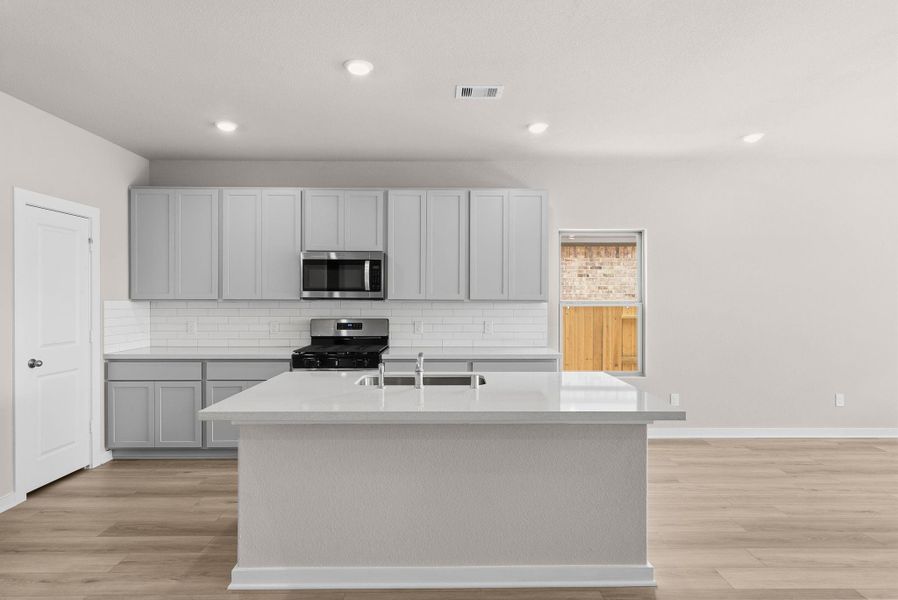Furnished interior view inside a new home in Windrose Green, Angleton (Image 8).