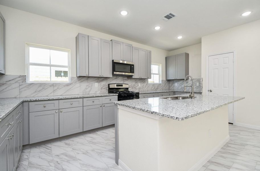 Furnished interior view inside a new home in , Houston (Image 3). Furnished interior view inside a new home in , Houston (Image 3).
