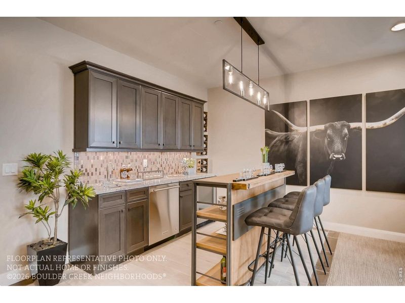 Furnished interior view inside a new home in , Broomfield (Image 27).