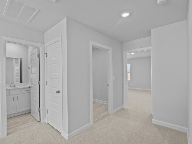 Spacious, unfurnished interior of a new home in The Farm at Wells Creek - Heritage Collection, Gray Court (Image 12).