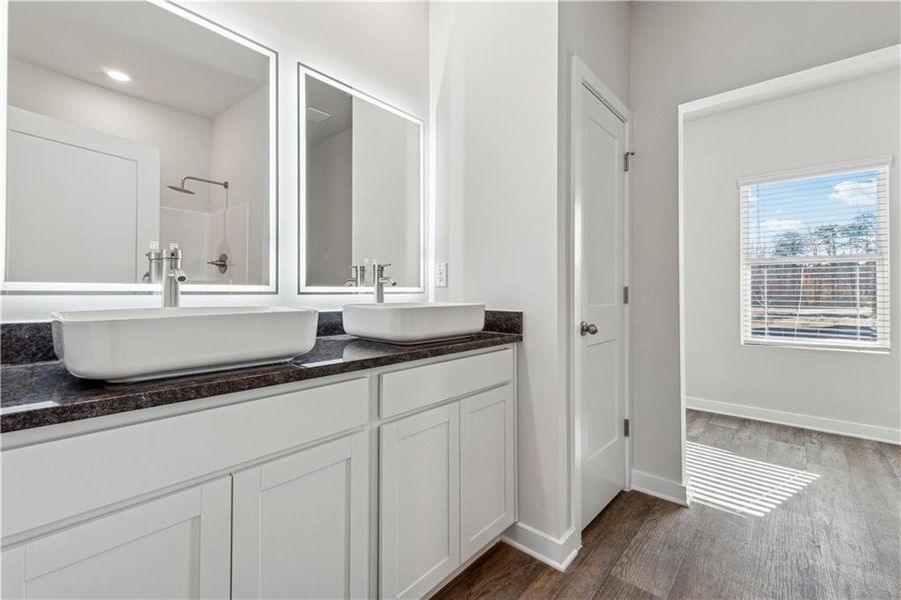 Furnished interior view inside a new home in Conner Springs, Social Circle (Image 5).