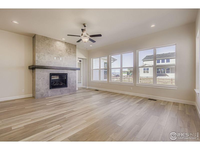 Spacious, unfurnished interior of a new home in RainDance, Windsor (Image 20).