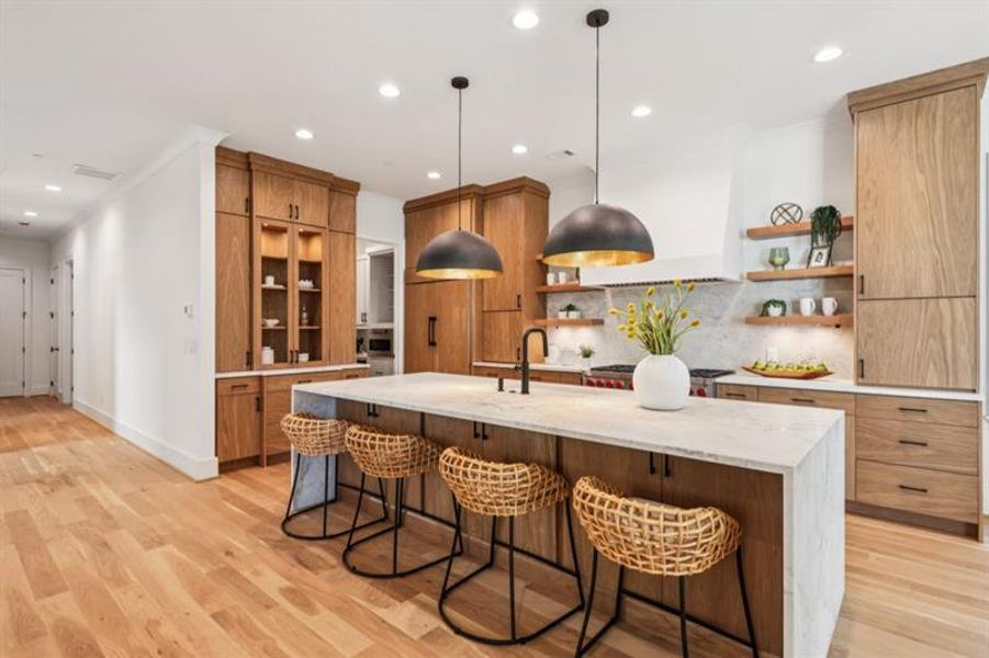 Furnished interior view inside a new home in , Marietta (Image 16).