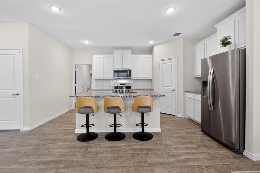 Furnished interior view inside a new home in , Fort Worth (Image 28).