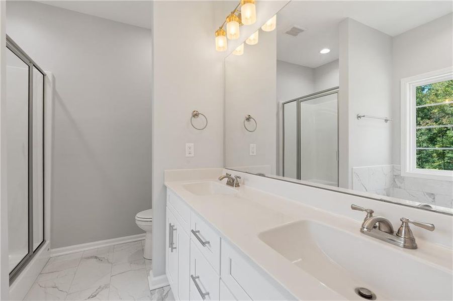 Furnished interior view inside a new home in , Gray (Image 11).