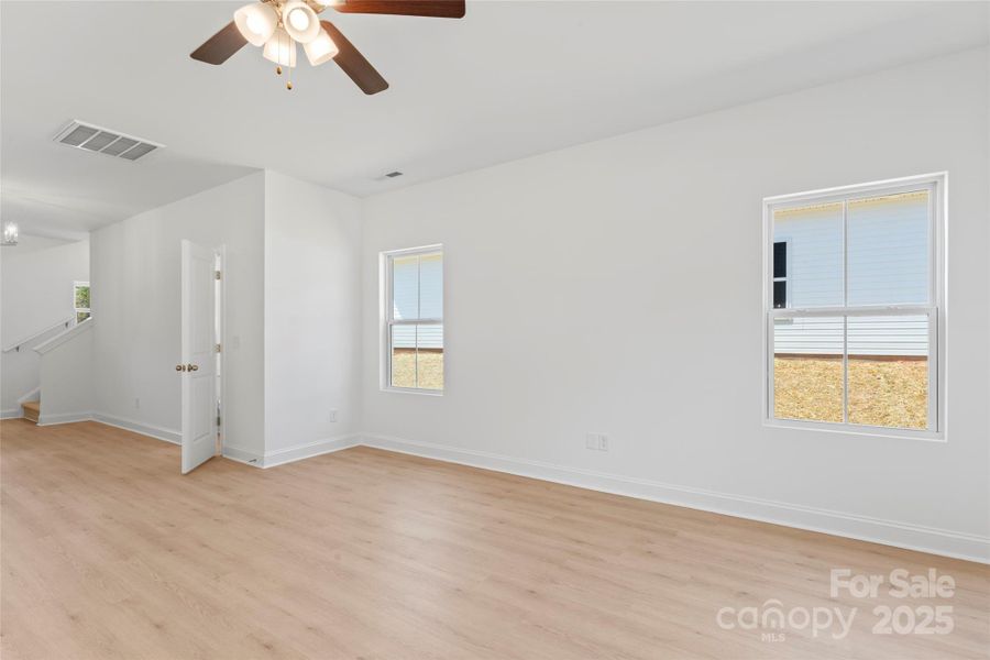 Spacious, unfurnished interior of a new home in , Albemarle (Image 11).