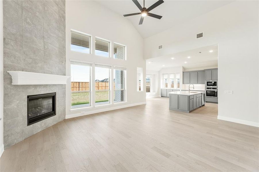 Spacious, unfurnished interior of a new home in Sutton Fields, Celina (Image 28).