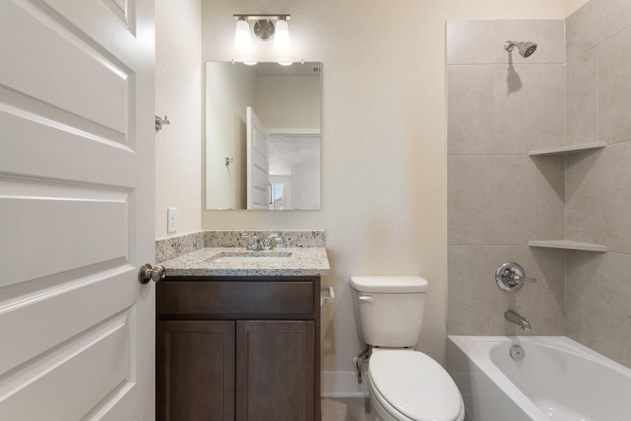 Furnished interior view inside a new home in , Brenham (Image 10).