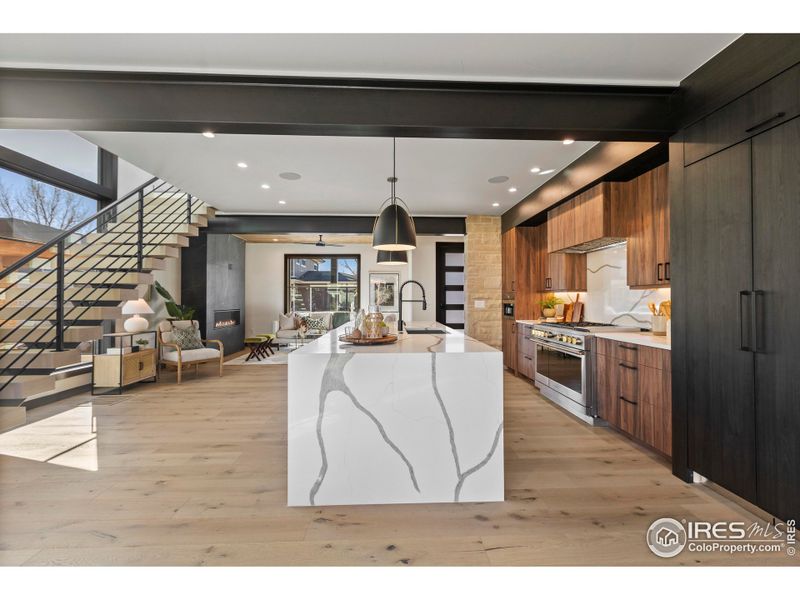 Furnished interior view inside a new home in , Fort Collins (Image 9).
