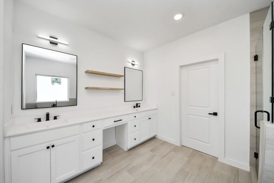 Furnished interior view inside a new home in , Houston (Image 29).