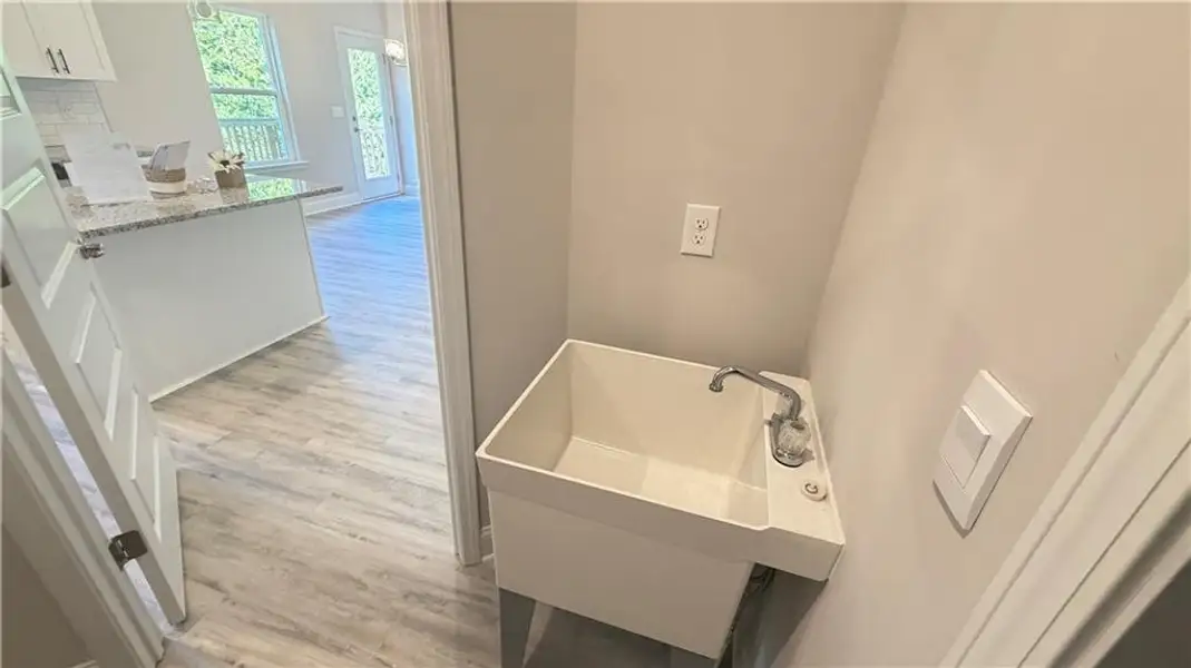 Furnished interior view inside a new home in Habersham Meadows, Demorest (Image 13).