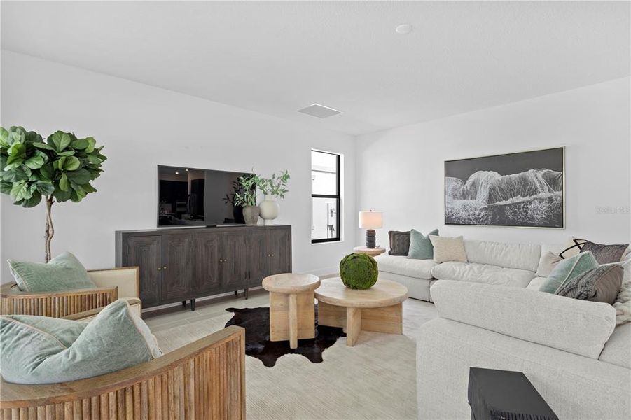 Furnished interior view inside a new home in , Tampa (Image 4).