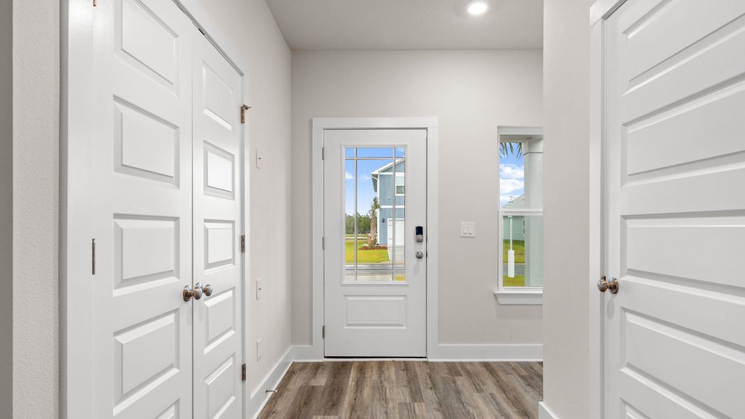 Representative unfurnished interior of a home built from the The Monroe by D.R. Horton in WindMark Beach, Port Saint Joe (Image 18).