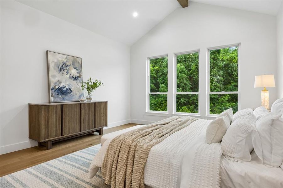 Furnished interior view inside a new home in , Midlothian (Image 15).