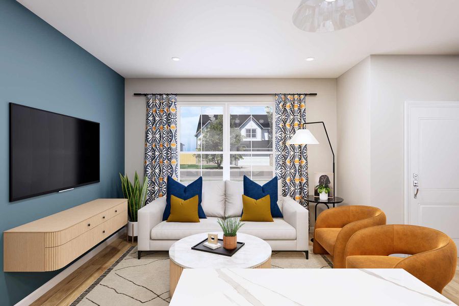 The Bluestar - Family Room