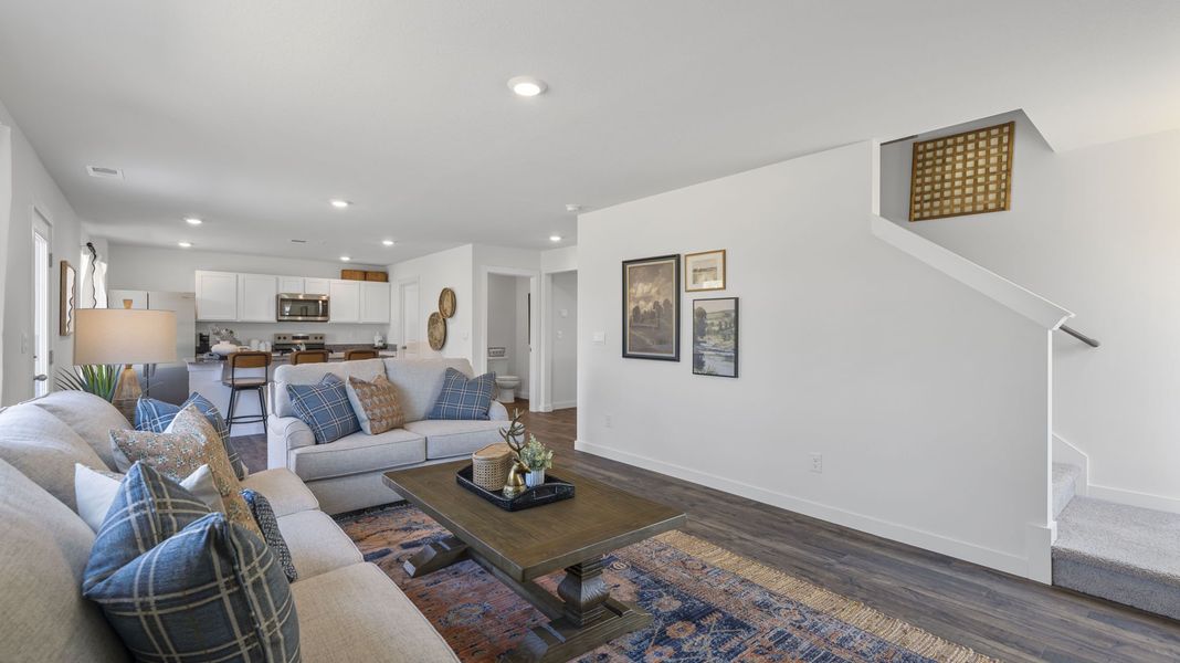 Furnished interior view inside a new home in Crescent Ridge, Niota (Image 16).