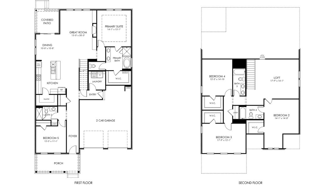 2D floor plan layout of this home in McFarland Farms, Mount Juliet, TN (Image 3). 2D floor plan layout of this home in McFarland Farms, Mount Juliet, TN (Image 3).