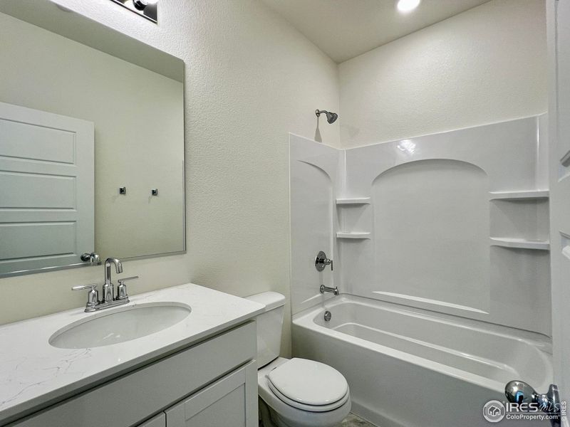 Furnished interior view inside a new home in Union Colony West, Greeley (Image 8).