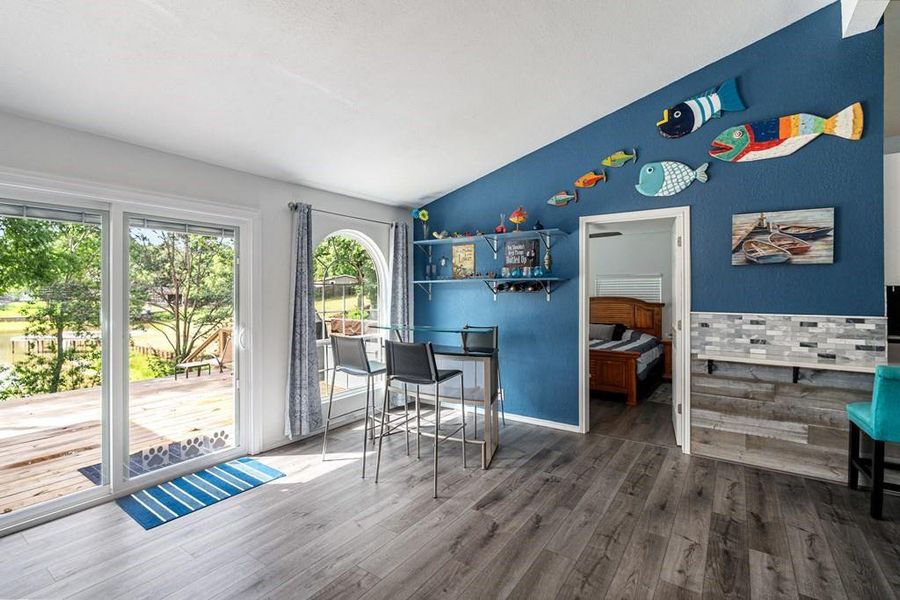 Furnished interior view inside a new home in , Gun Barrel City (Image 27).