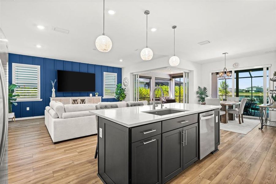 Furnished interior view inside a new home in , Punta Gorda (Image 6).