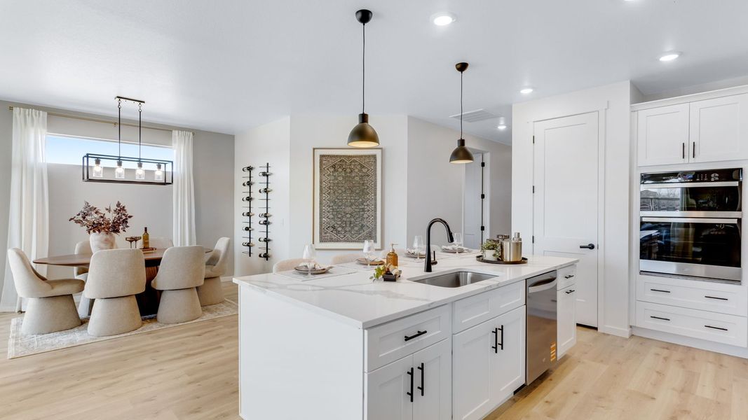 Furnished interior view inside a new home in Trevenna, Windsor (Image 9).