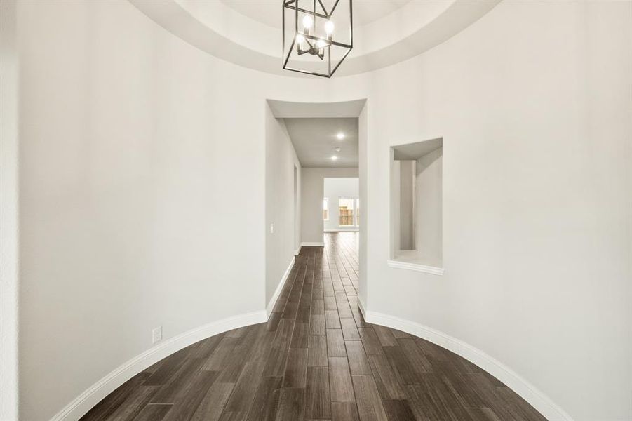 Furnished interior view inside a new home in Georgetown at Kings Fort 60s, Kaufman (Image 7).