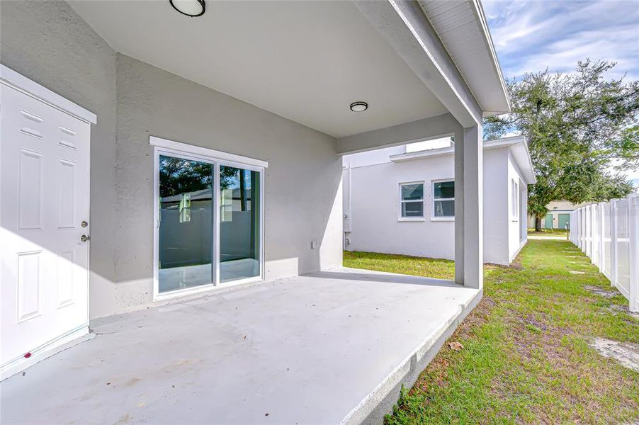 Exterior details and patio area of a home in , Pinellas Park (Image 4). Exterior details and patio area of a home in , Pinellas Park (Image 4).