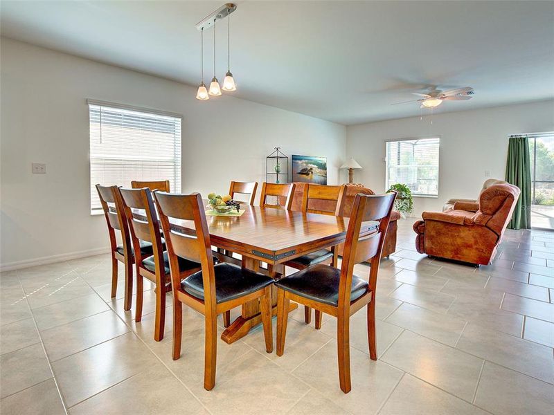 Furnished interior view inside a new home in , North Fort Myers (Image 6).