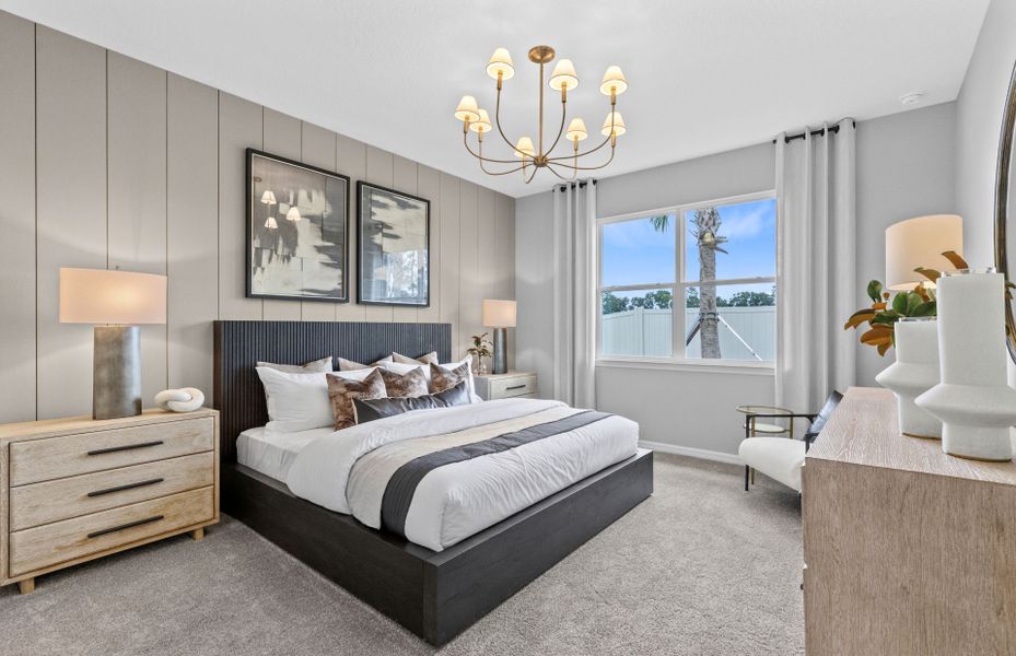 Representative furnished interior of a home built from the Heston by Pulte Homes in Canopy Preserve, Deland (Image 13).