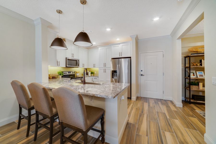 Furnished interior view inside a new home in Gatherings® of Lake Nona, Orlando (Image 6).