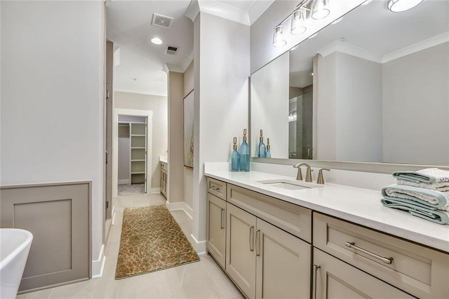 Furnished interior view inside a new home in , Senoia (Image 16).