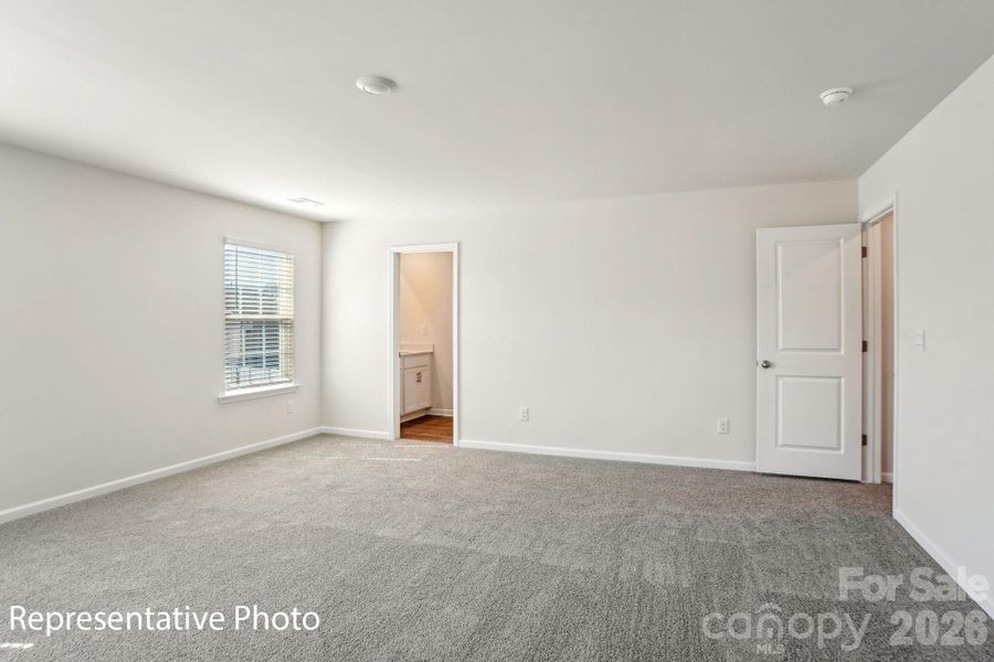 Spacious, unfurnished interior of a new home in Secrest Commons, Monroe (Image 19). Spacious, unfurnished interior of a new home in Secrest Commons, Monroe (Image 19).
