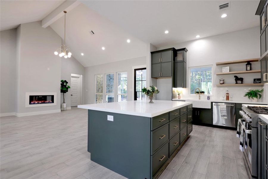 Furnished interior view inside a new home in , Waller (Image 10).
