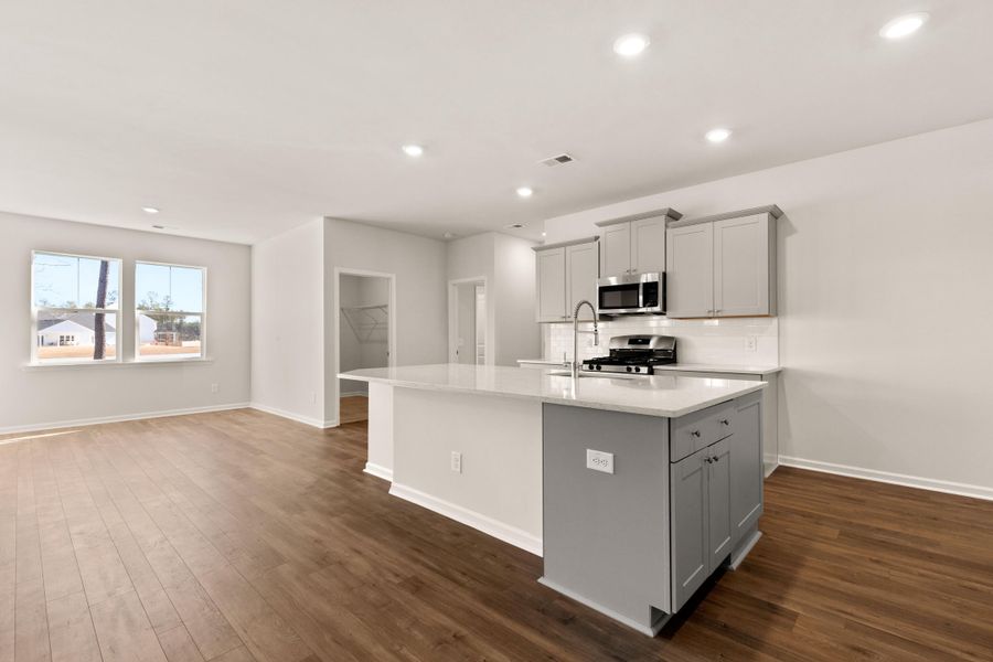 Furnished interior view inside a new home in Heron's Walk at Summers Corner, Summerville (Image 12).