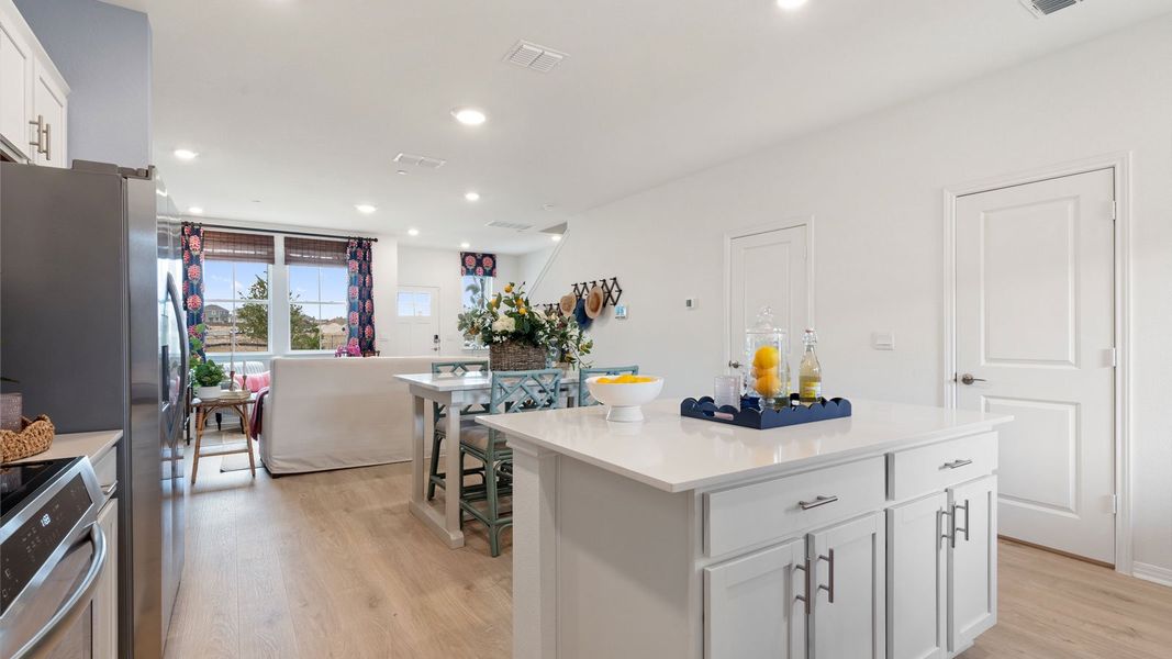 Furnished interior view inside a new home in Avery Centre, Round Rock (Image 20).