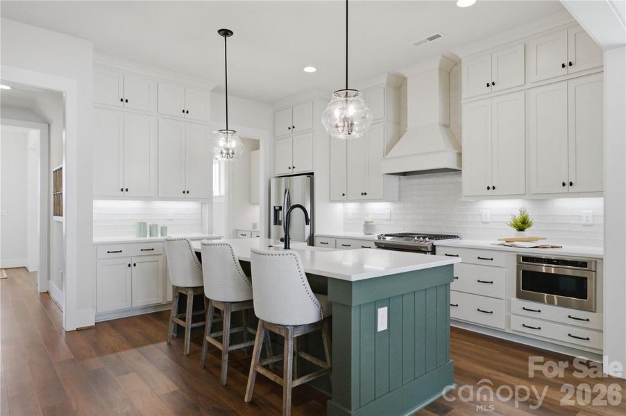 Furnished interior view inside a new home in , Fort Mill (Image 13).