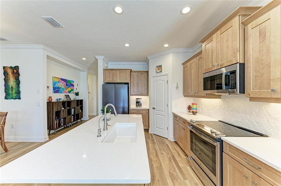 Furnished interior view inside a new home in , Sarasota (Image 17). Furnished interior view inside a new home in , Sarasota (Image 17).