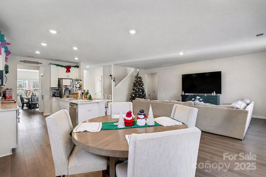 Furnished interior view inside a new home in Shepherds Landing, Mooresville (Image 15).