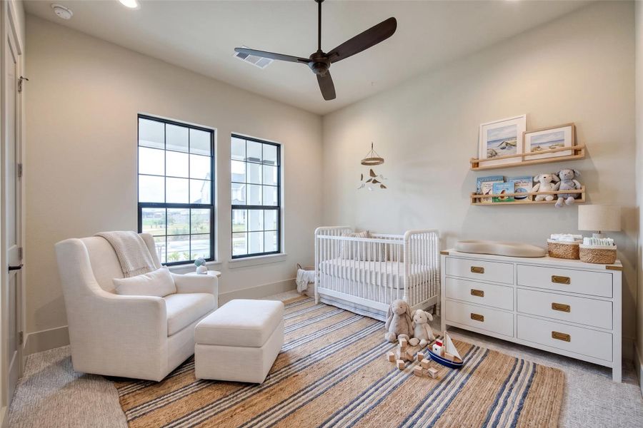Virtually staged -bedroom with private bath Virtually staged -bedroom with private bath