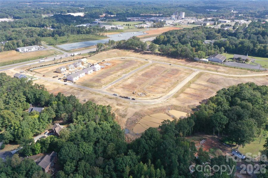 Sky view of community