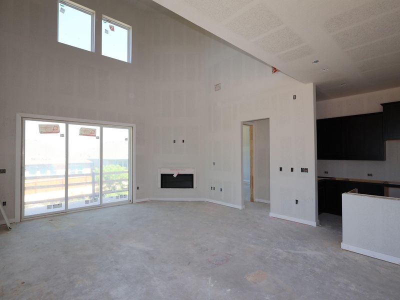 In-progress construction of a new home in Cedar Brook, Leander, TX (Image 6).