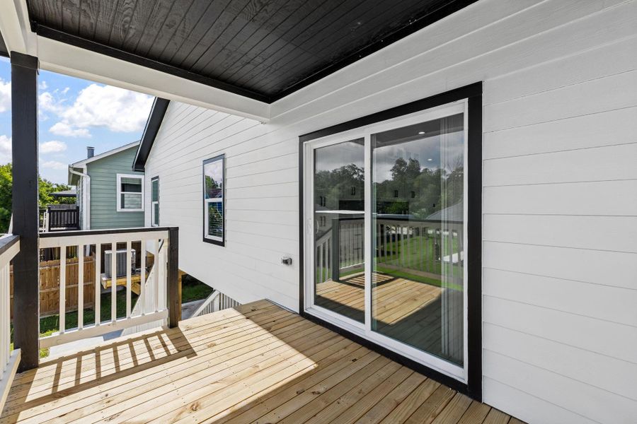 Exterior details and patio area of a home in , La Porte (Image 27). Exterior details and patio area of a home in , La Porte (Image 27).