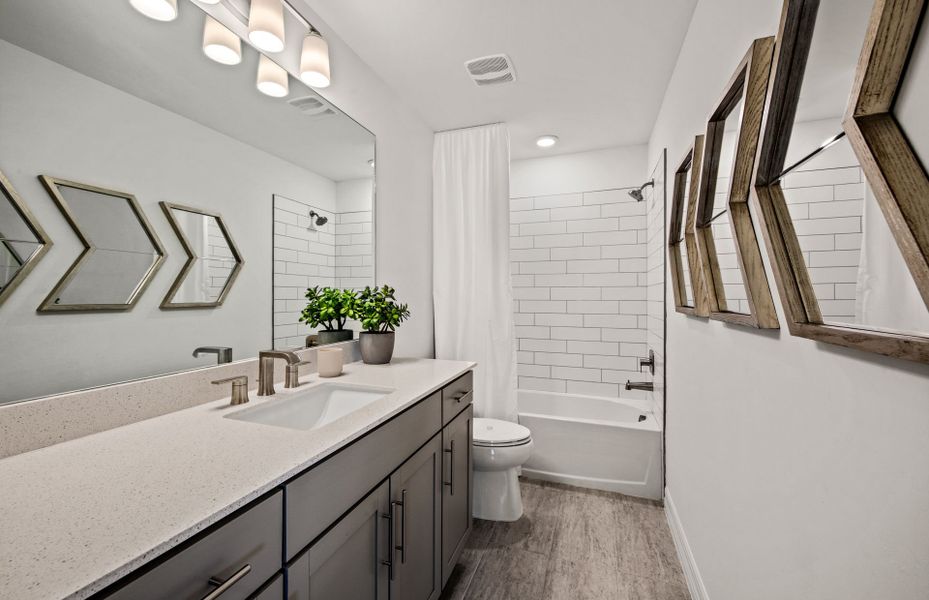 Furnished interior view inside a new home in Whispering Lakes, Lehigh Acres (Image 5).