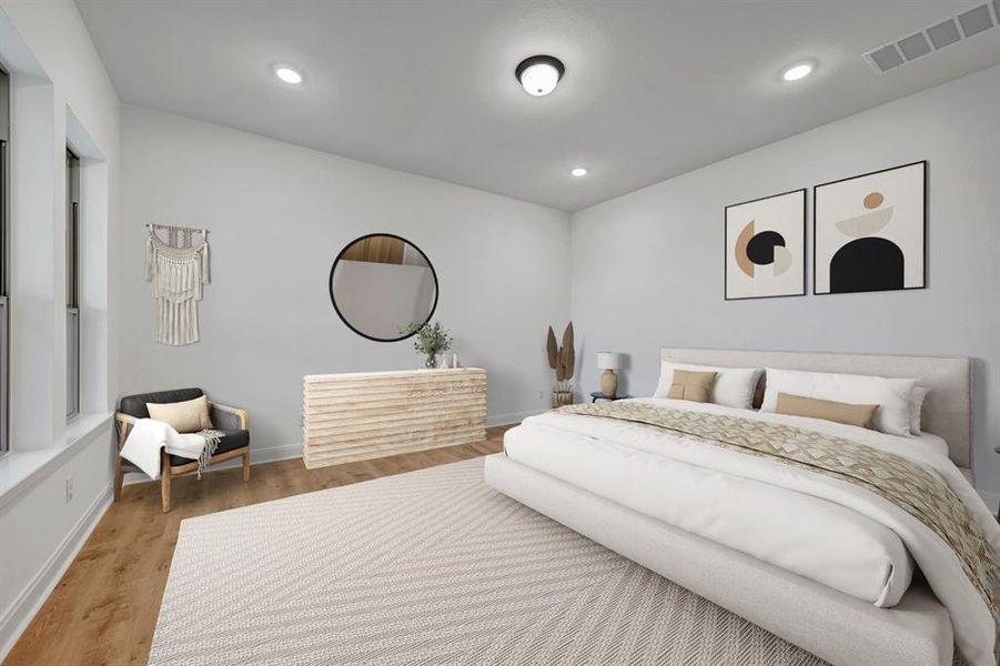 Furnished interior view inside a new home in Talia – Garden Series, Mesquite (Image 17).